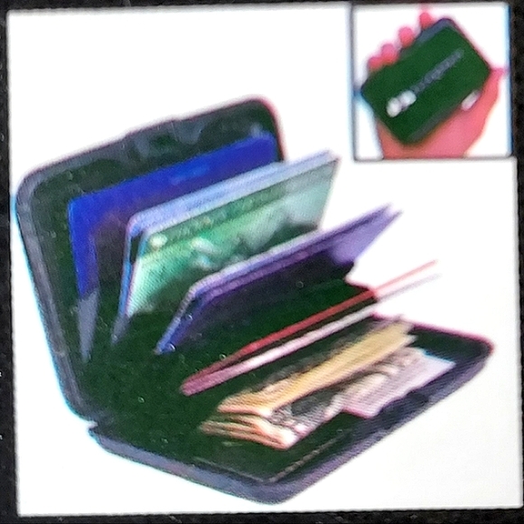 Evergreen Houston Texans Hard Case RFID Protection Wallet NEW NWB - Picture 3 of 5